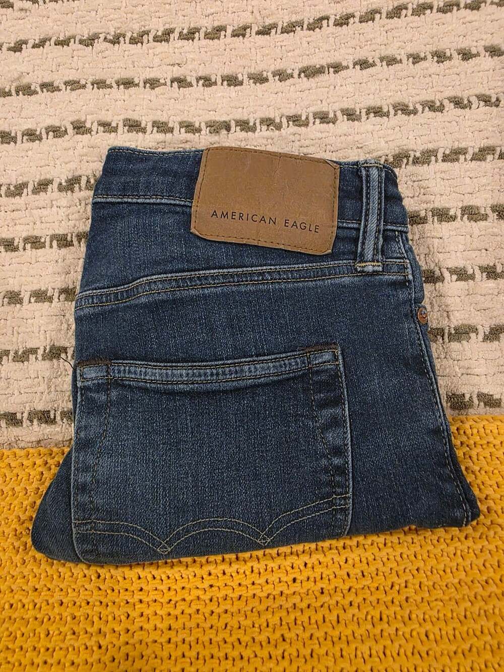 American Eagle Ne(x)t Level Stretch High-Waisted Denim Short